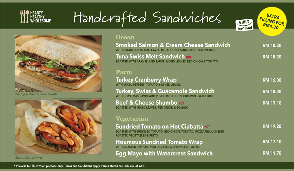 O Briens Irish Sandwich Cafe Menu O Briens Irish Sandwich Cafe Menu