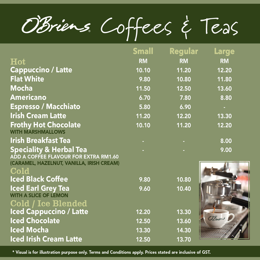 O Briens Irish Sandwich Cafe Malaysia o-briens-irish-sandwich-cafe-malaysia